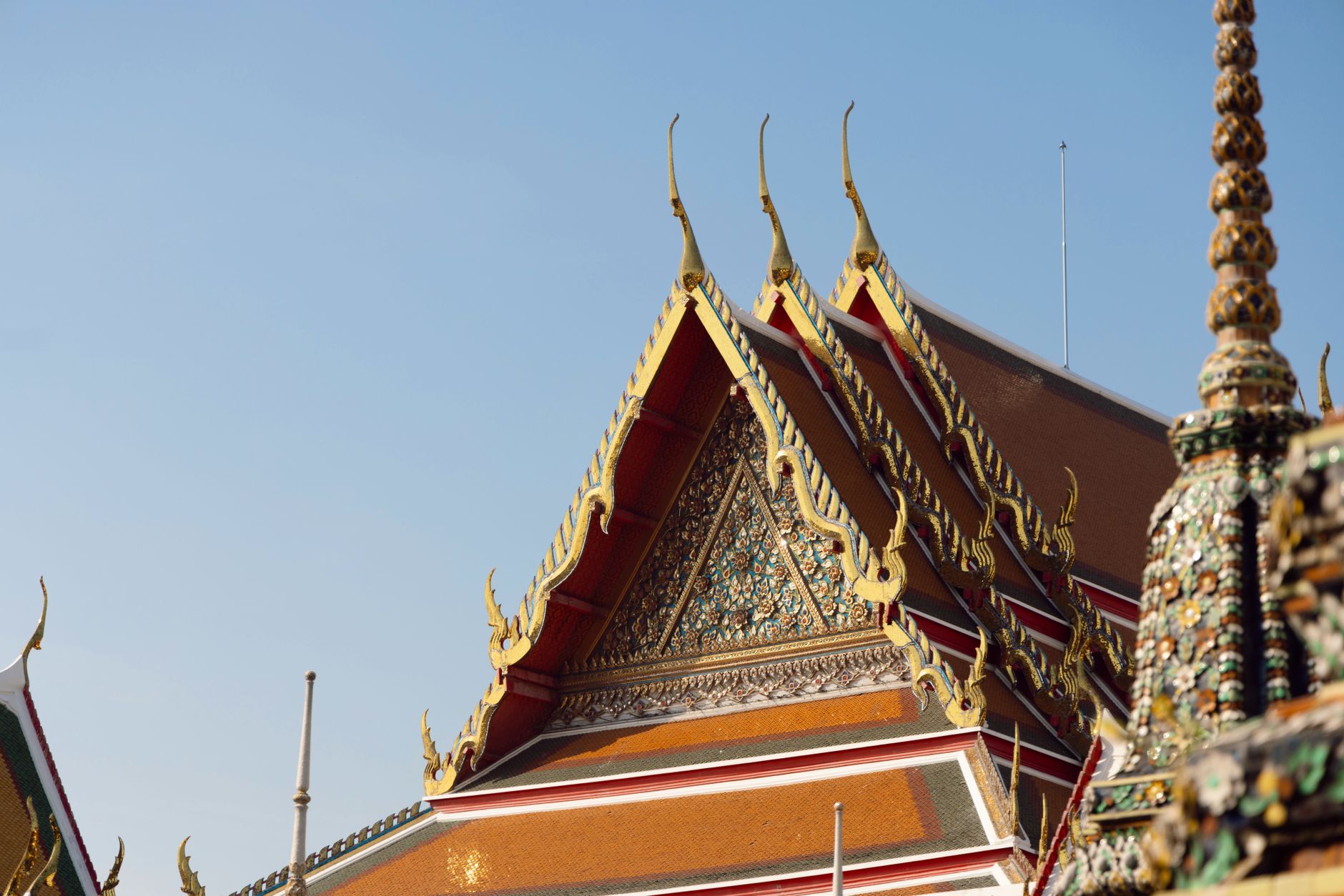 Ancient whitewashed Buddhist temple with traditional Bhutanese architectural details and prayer flags